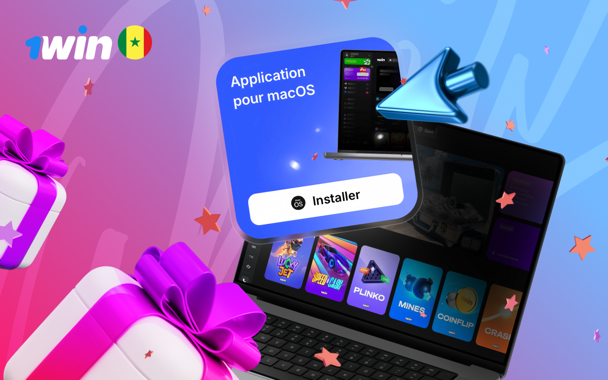 Application 1win Sénégal, APK Android et iOS